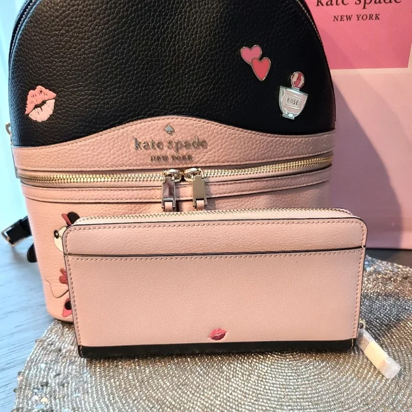 Kate Spade Disney Minnie Mouse Backpack & Wallet ❤ - Picture 11 of 16